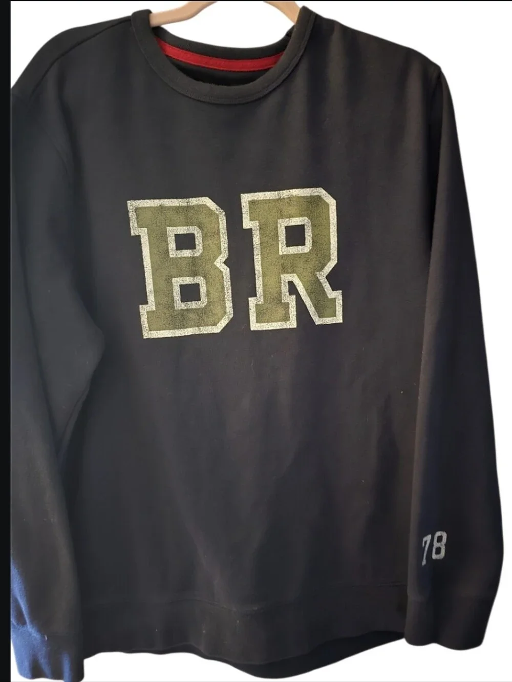 Banana Republic Monogrammed Crewneck Sweatshirt Size XL in EUC